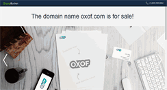 Desktop Screenshot of oxof.com